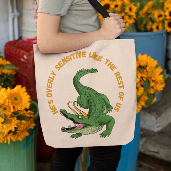 Alligator Loki Variant Tote He's Overly 