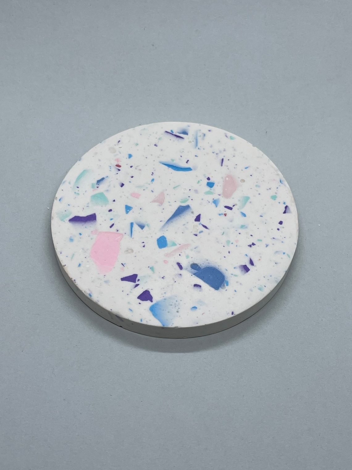 Funky terrazzo eco friendly jesmonite coasters perfect for Etsy