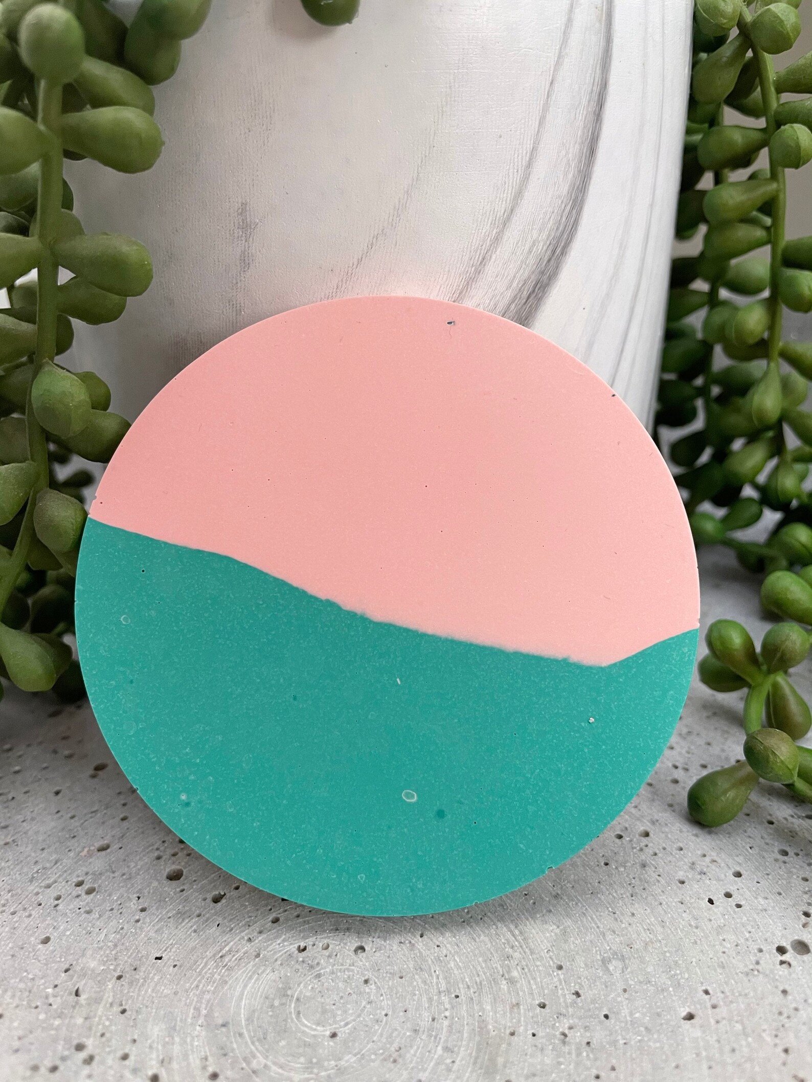 Jesmonite Coasters Home Decor Gifts for Her Gifts for Etsy