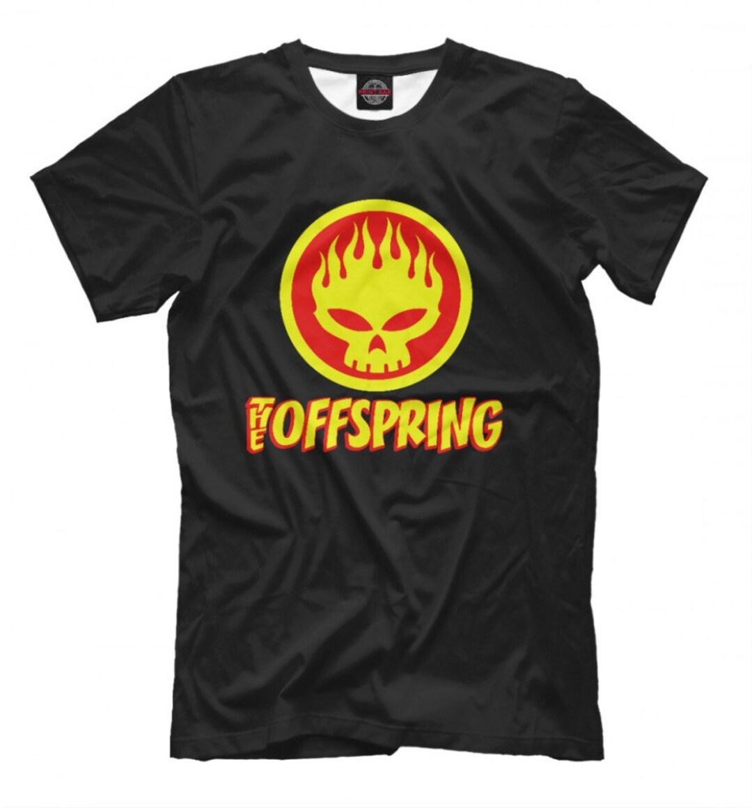 The Offspring Fire Logo T-shirt, Punk Rock Tee, Men's Women's All Sizes ...