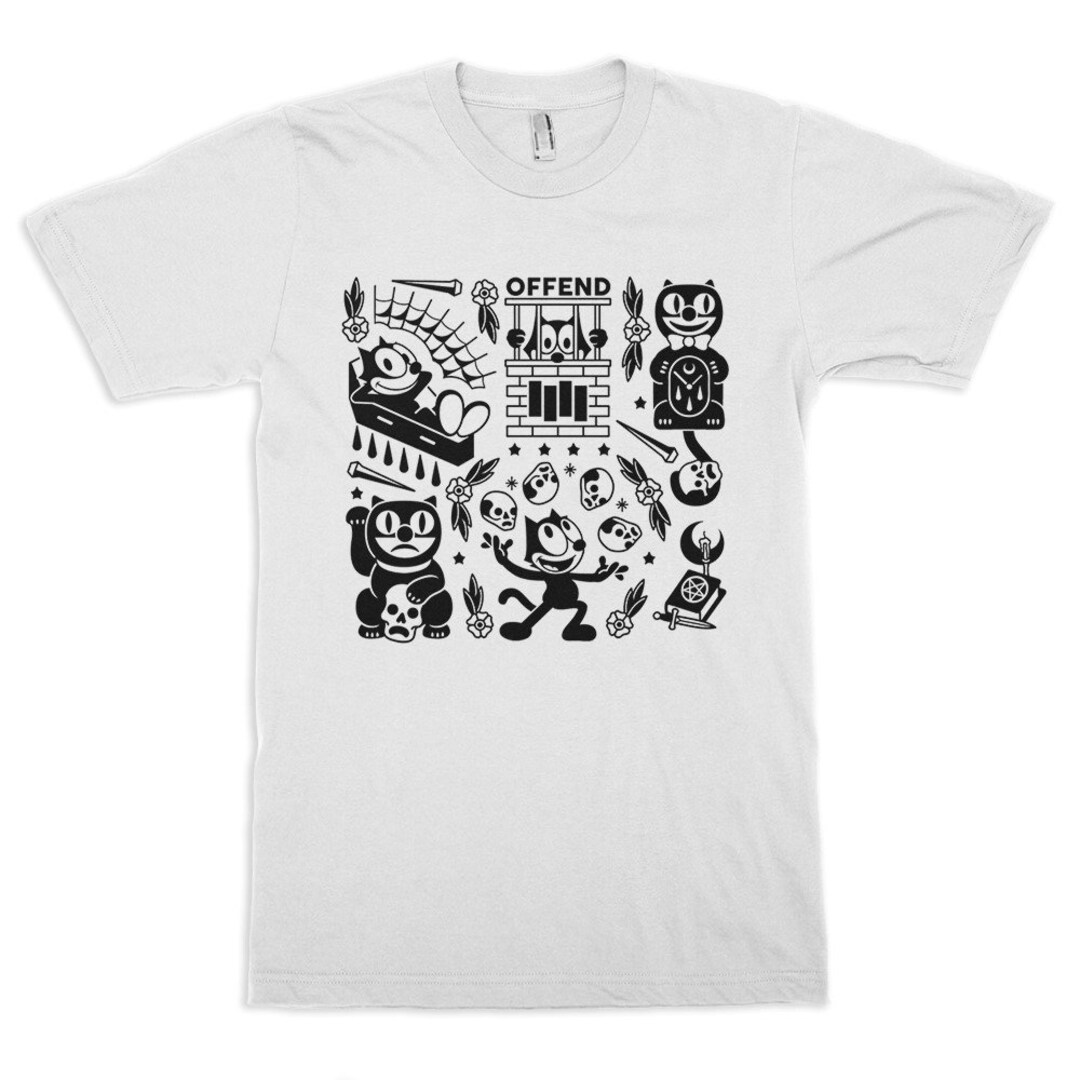 Felix the Cat Graphic T-shirt, Men's Women's All Sizes (pfa