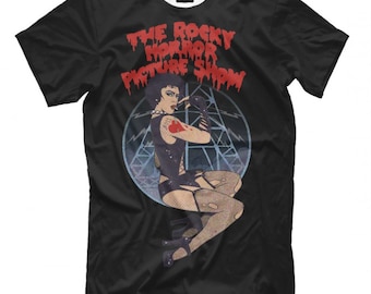 The Rocky Horror Picture Show T-Shirt, Tim Curry Shirt, Herren Damen Alle Größen (PFA-103)