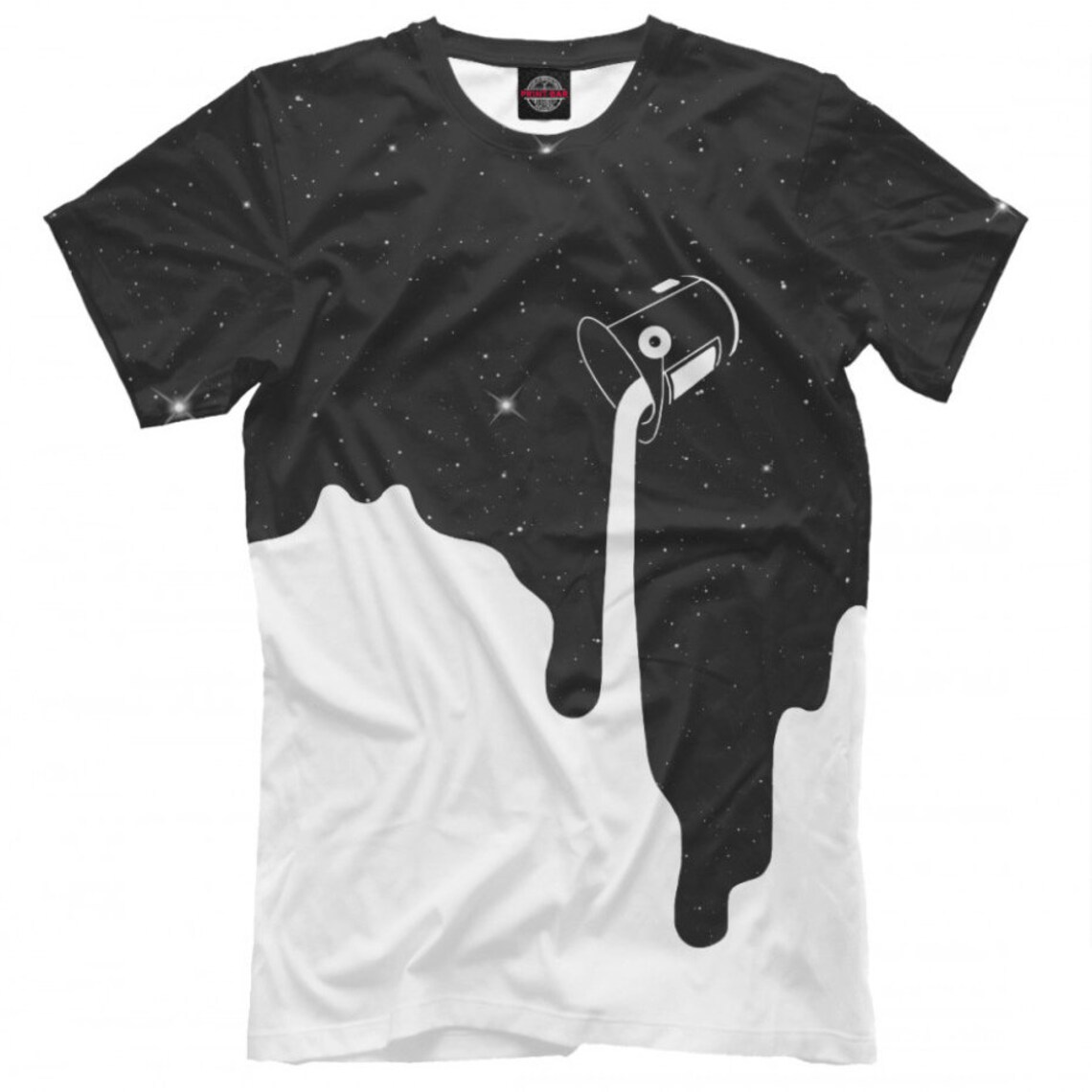 Space Paint Bucket TShirt Men's Women's All Sizes Etsy