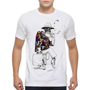 Camiseta de Raoul Duke "Miedo y asco en Las Vegas", para hombre y mujer, todas las tallas (pfa-187)