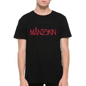 Maneskin Logo T-Shirt, Men&#39;s Women&#39;s All Sizes (pfa-380)