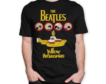 The Beatles Yellow Submarine T-Shirt, Rock Tee, Men's Women's All Sizes (pfa-166)