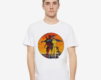 Camiseta divertida de Deadpool y Wolverine sobre el Titanic, para hombre y mujer, todas las tallas (DEA-533222)