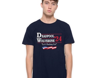 Camiseta de Deadpool y Wolverine 2024, para hombre y mujer, todas las tallas (DEA-18265)