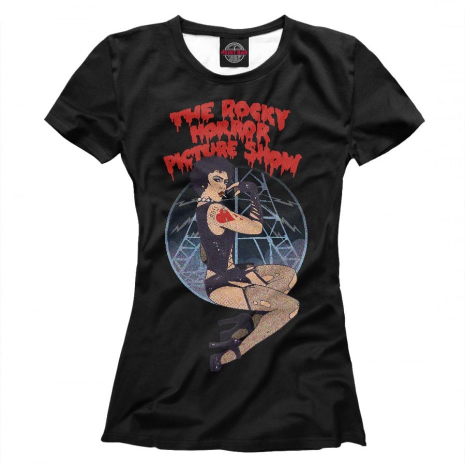 THE ROCKY HORROR PICTURE SHOW ムービー Tシャツ The Rocky Horror Picture Show T-shirt, Tim Curry Shirt