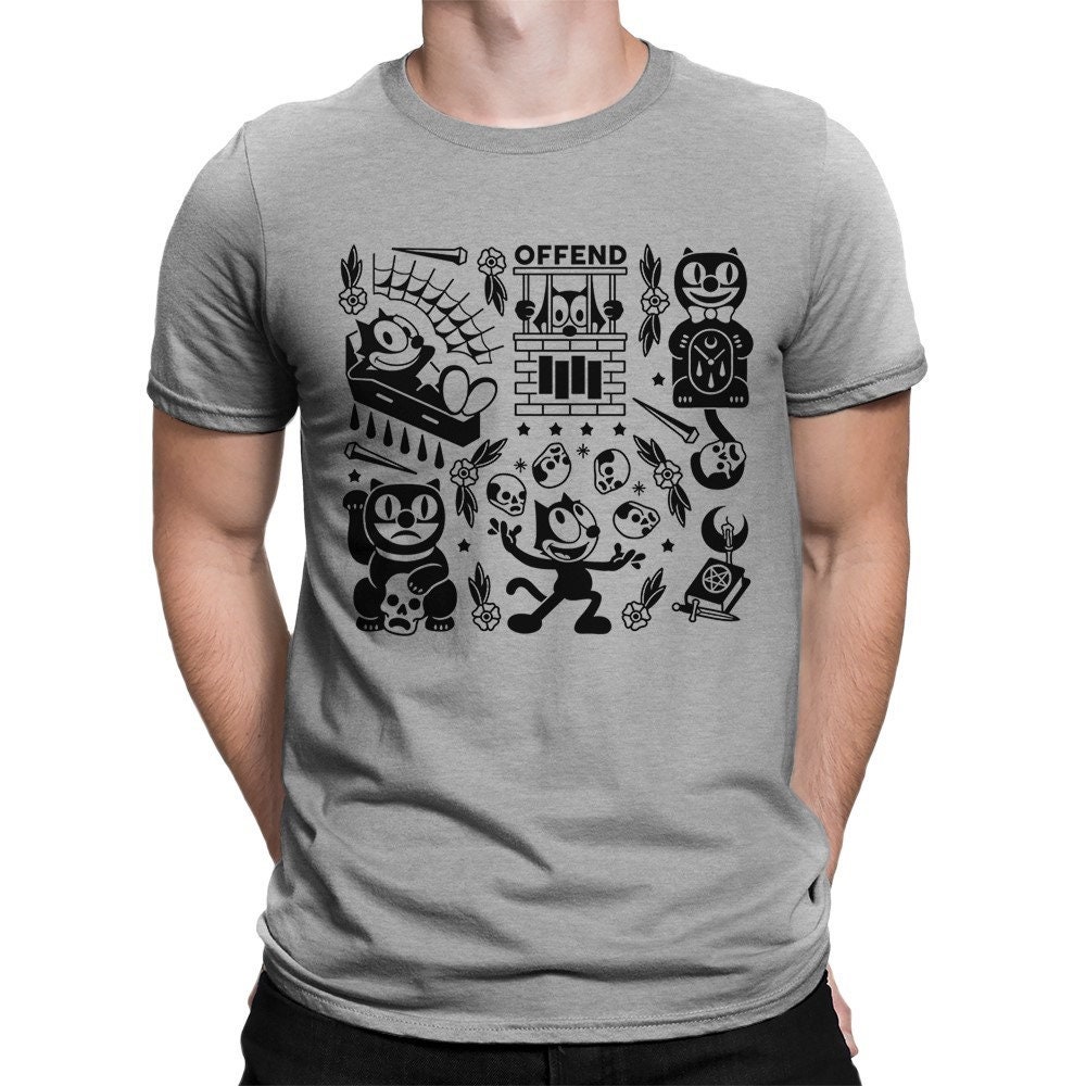 Felix the Cat Graphic T-shirt, Men's Women's All Sizes (pfa