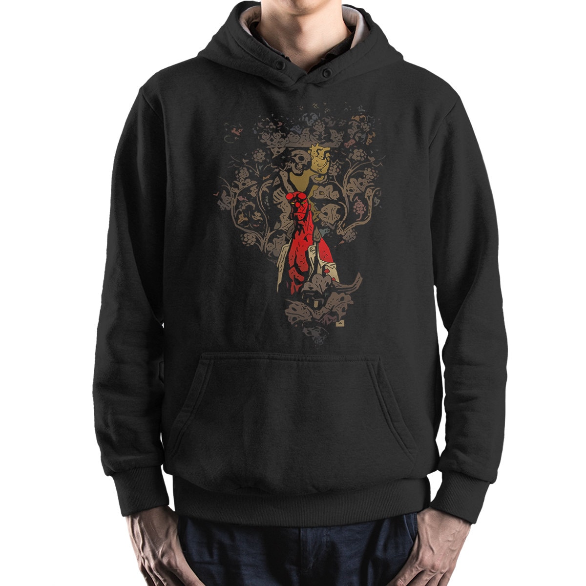Hellboy Comics Hoodie and Sweatshirt Unisex Sizes pfa 274 Etsy