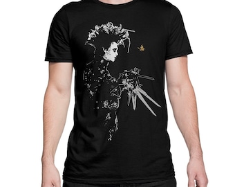 Edward mit den Scherenhänden by Tim Burton T-Shirt, Herren Damen Alle Größen (PFA-275)