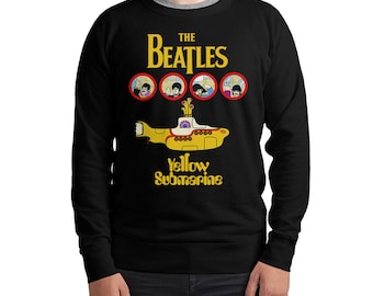 The Beatles Yellow Submarine Sweatshirt and Hoodie, Unisex Sizes (pfa-166)