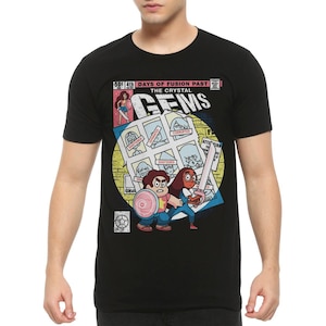 Steven Universe The Crystal Gems T-Shirt, Uomo Donna Tutte le Taglie (pfa-196)