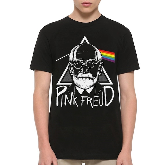Pink Freud Rock Neurologist T-Shirt - Funny Psychoanalysis Pink Floyd Design