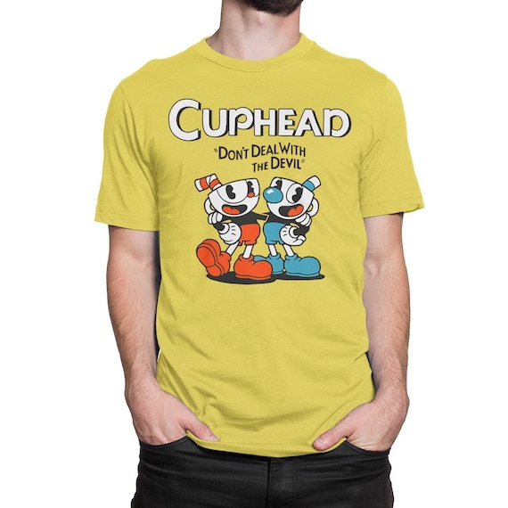 Cuphead Don't Deal With the Devil T-shirt, Men's Women's All Sizes