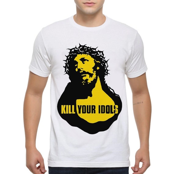 KILL YOUR IDOLS Tシャツ Independent Trucks KILL YOUR IDOLS Skateboard T Shirt BLACK