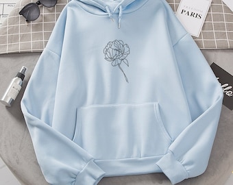 rose hoodie women's