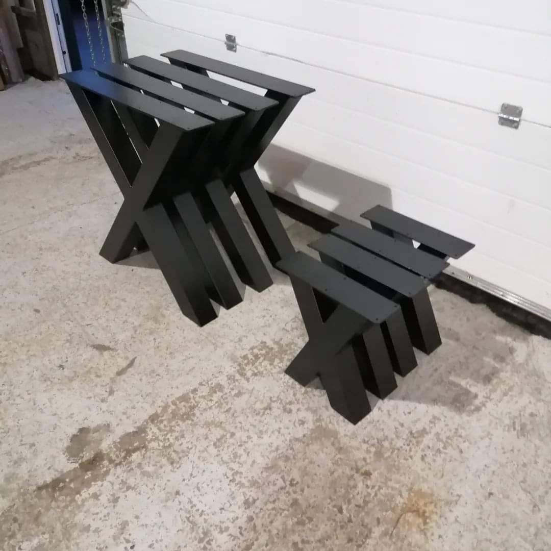 X Table and Bench Legs Etsy UK