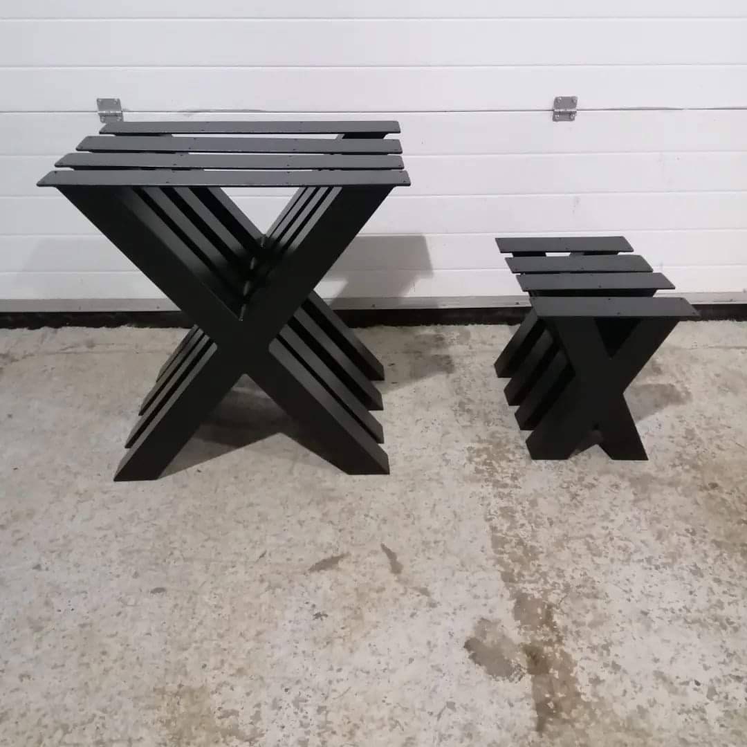 X Table and Bench Legs Etsy UK