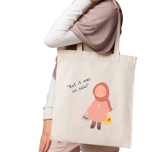 Tote bag - But it was on sale. mum life ramadan Eid Gifts Islamic gifts. Quran Sunnah Dua Planner notepad ramadhan Gift islam