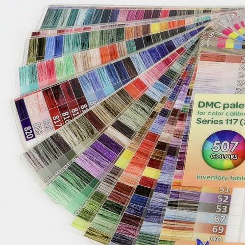 Floss Inventory DMC. Thread Chart. the Perpetual Inventory Etsy