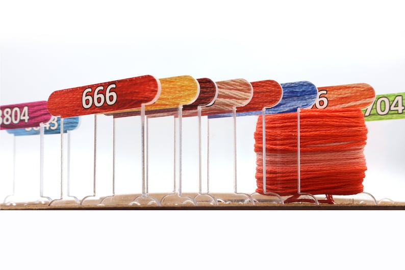 Full Set DMC Plastic Bobbins 1.5mm. All Series DMC Printed Etsy