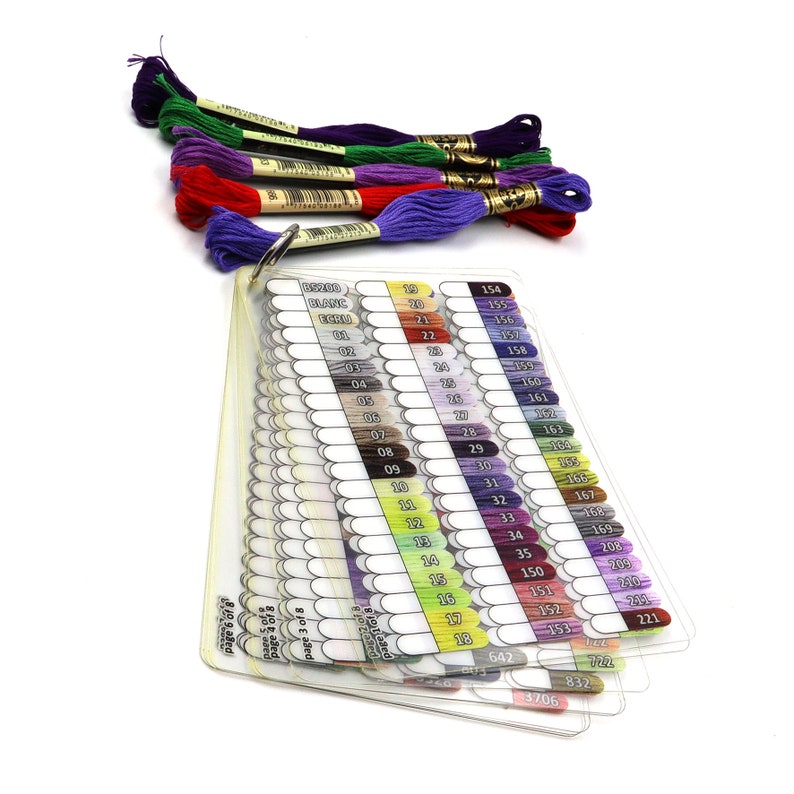Floss Inventory DMC. Thread Chart. the Perpetual Inventory Etsy