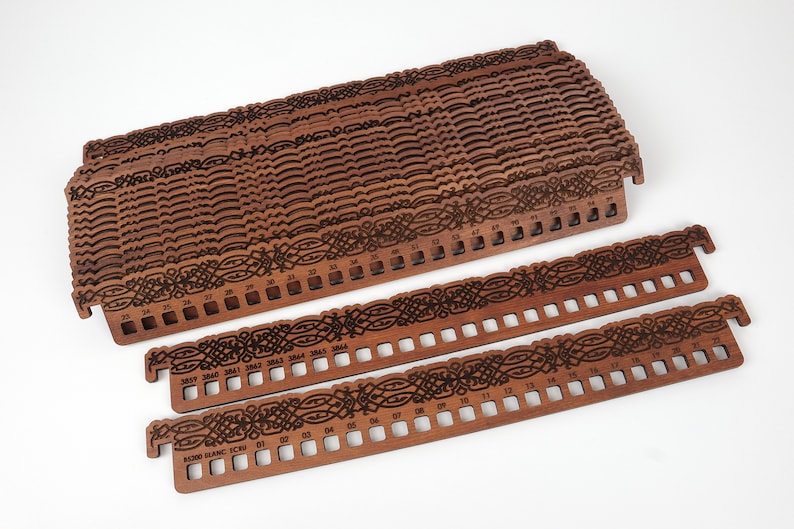 Wooden Hanging File Thread Organizer Thread Organizer for - Etsy