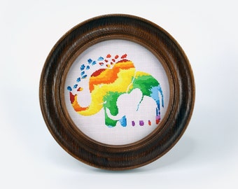 Wooden round frame. Custom Size. Frame for embroidery. Photo frame