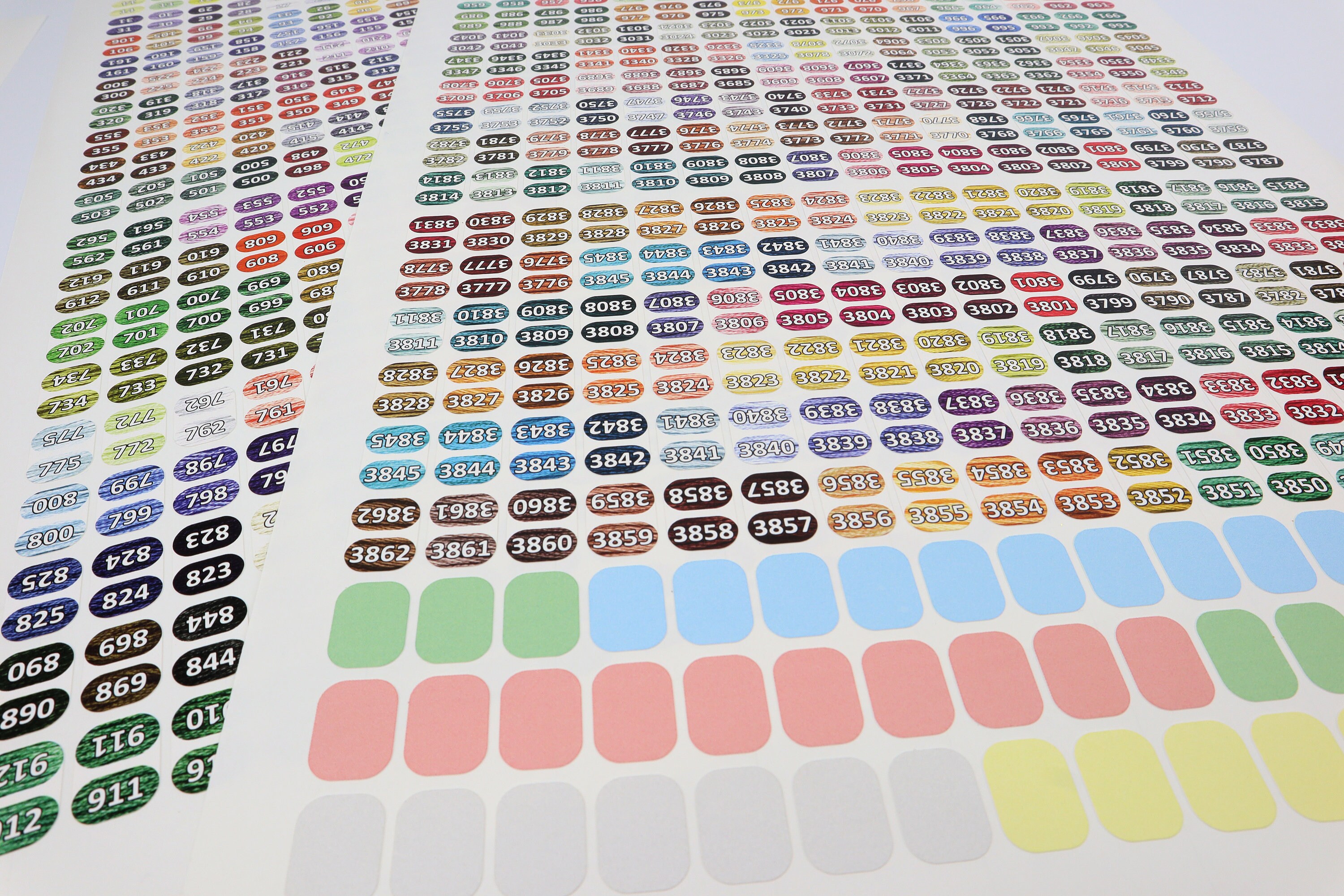 Double Stickers Floss for DMC Floss Bobbin Stickers DMC Floss Etsy