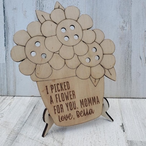 Picked You a Flower Display for Flowers