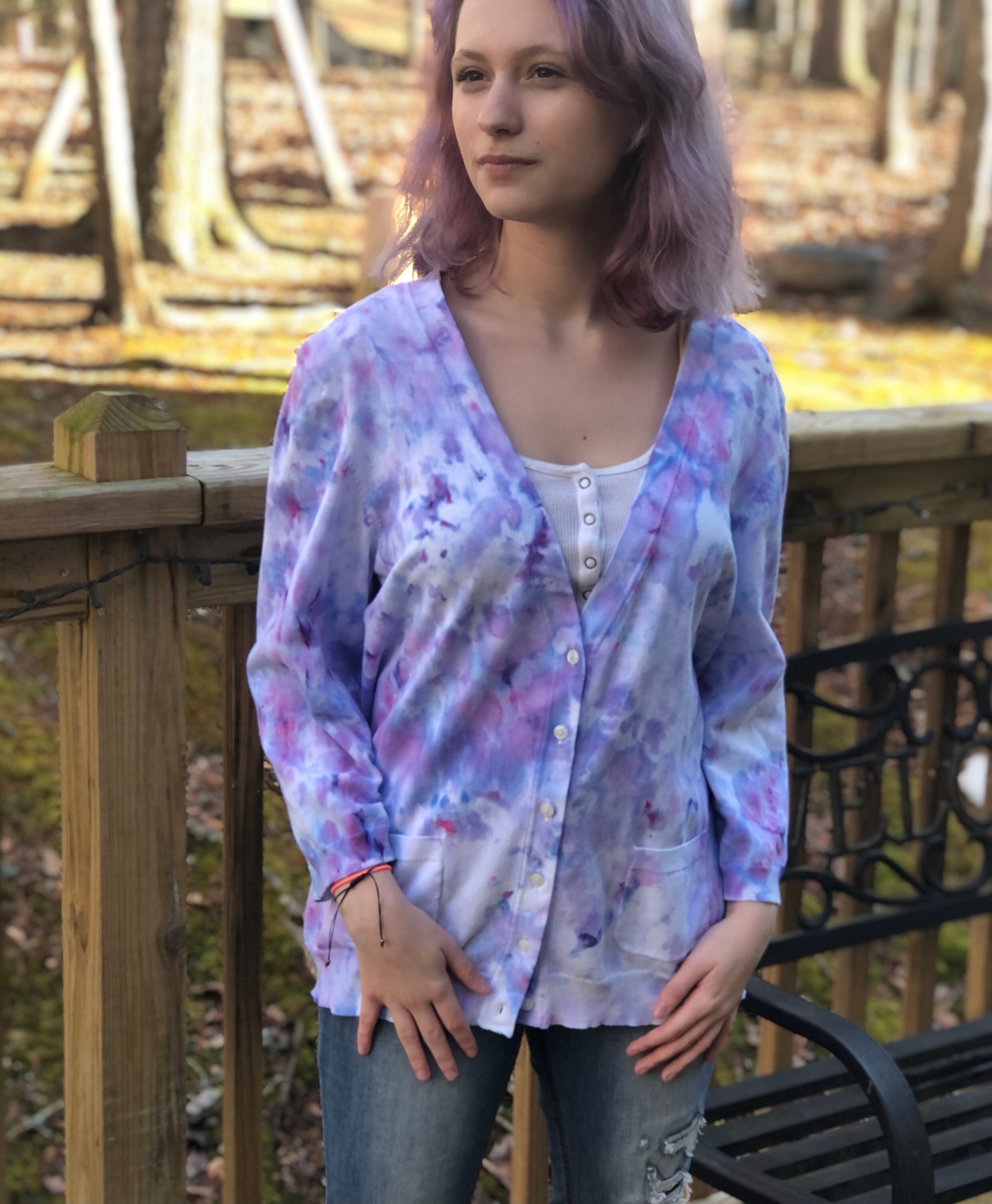 Tye Dye Cardigan - Etsy Tye Dye Cardigan - Etsy