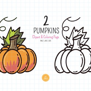 PNG zucca, clipart zucca autunnale, sublimazione di Halloween, pagina da colorare disegnata a mano, timbro digitale, adesivo, JPG, est per modificare EPS 10.