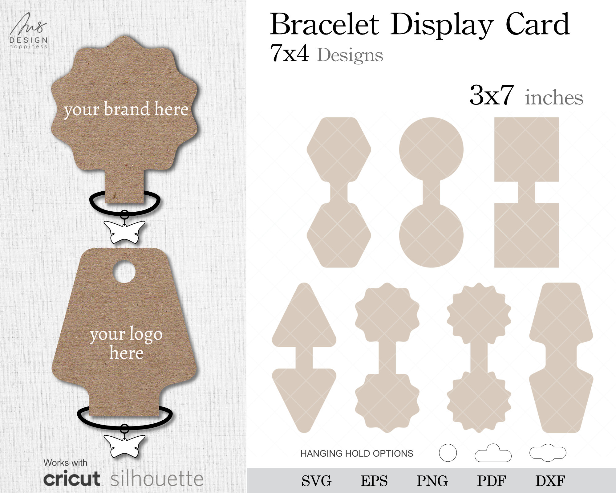6x2 Keyring Display Card Svg 2.5x5, Keychain Display Card Svg, Shapes PNG  DXF Pdf Eps Files for Cricut and Silhouette, Instant Download 