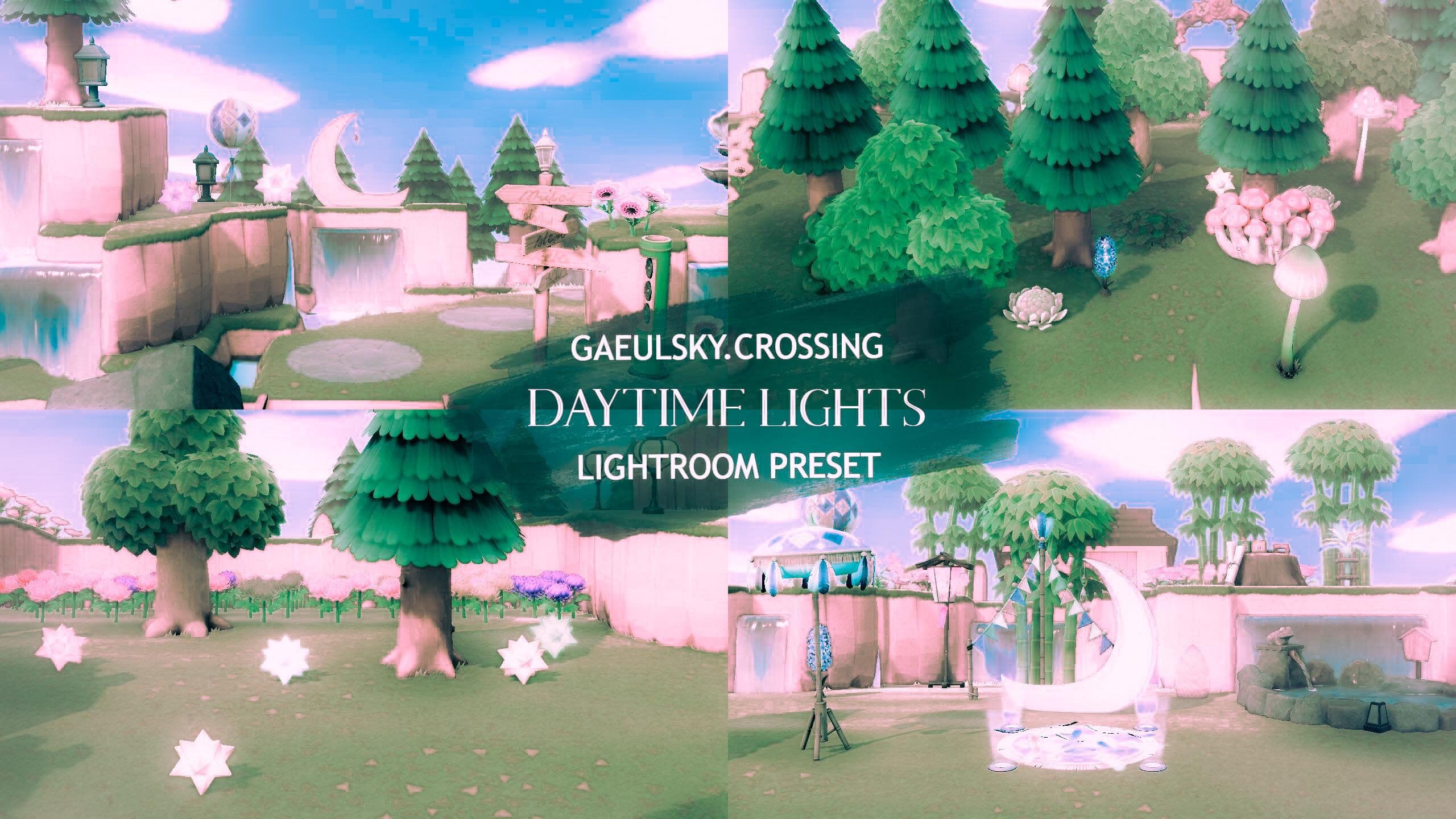 Daytime Lights ACNH Lightroom Preset Etsy