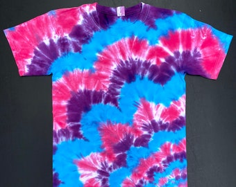 Tie Dye Flower T-Shirt, Size S