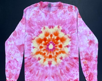Tie Dye Long Sleeve Shirt, Size S