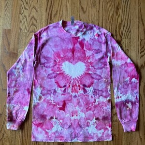 Tie Dye Long Sleeve Shirt, Size S