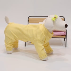 Ribbed Overall, S-XL, Pajama Pet, Dog Jumpsuit, Pet Clothing, Dog Coat, Dog Winter Top, Dog Fashion, Dog Apparel, Pet Clothing