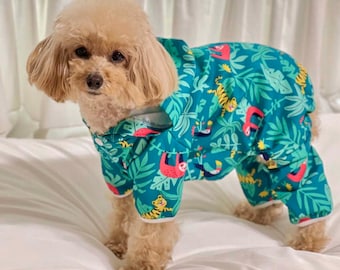 Tropical Romper Raincoat for Dog