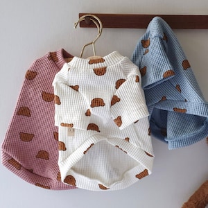 T-shirt ours gaufré, P-XL, Vêtements pour animal de compagnie, T-shirt d'hiver pour chien, Gilet pour chien, Veste pour chien, Vêtements pour chien, Vêtements pour chien, Vêtements pour animal de compagnie