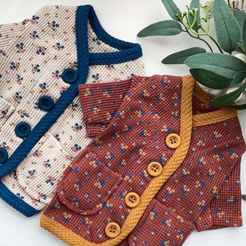Wild Flower Dog Coat