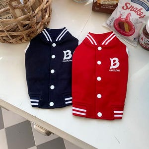 S-3XL, Sporty Jacket, Small Dog Clothes, Dog Winter Outer, Dog Jacket, Dog Fashion, Dog Apparel, Pet Clothing