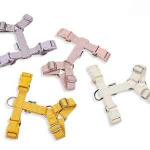 Dog Harness, H type Harness, Dog Leash, Adjustable Dog Harness, X-Small, Small, Medium, Large, XLARGE, Neo fits