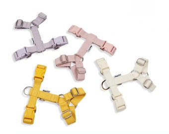 Dog Harness, H type Harness, Dog Leash, Adjustable Dog Harness, X-Small, Small, Medium, Large, XLARGE, Neo fits