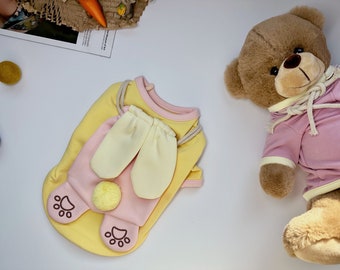 Bunny Bag Sweatshirt, S-XL, Pet Clothing, Small Dog Clothes, Dog Fashion, Dog Apparel, Pet Clothing