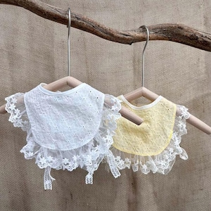 Lätzchen aus Baumwollspitze, S-XL, Haustier-Lätzchen, Halsband für Hunde, Haustierbekleidung, Haustieraccessoire, Hundeoutfit, Hundebekleidung
