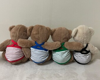 Stripe Sleeveless Crop Top, S-2XL, Small Dog Top, Dog T-shirt, Dog Clothing, Dog Fashion, Dog Apparel, Undershirt for Dogs