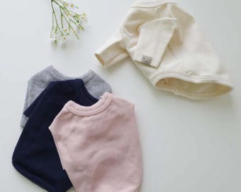 Basic Round Shirt, XS-2XL, Pet Clothing, Dog-Tee, Dog check-shirt, Dog Top, Dog Clothing, Dog Fashion, Dog Apparel, Dog Long sleeves